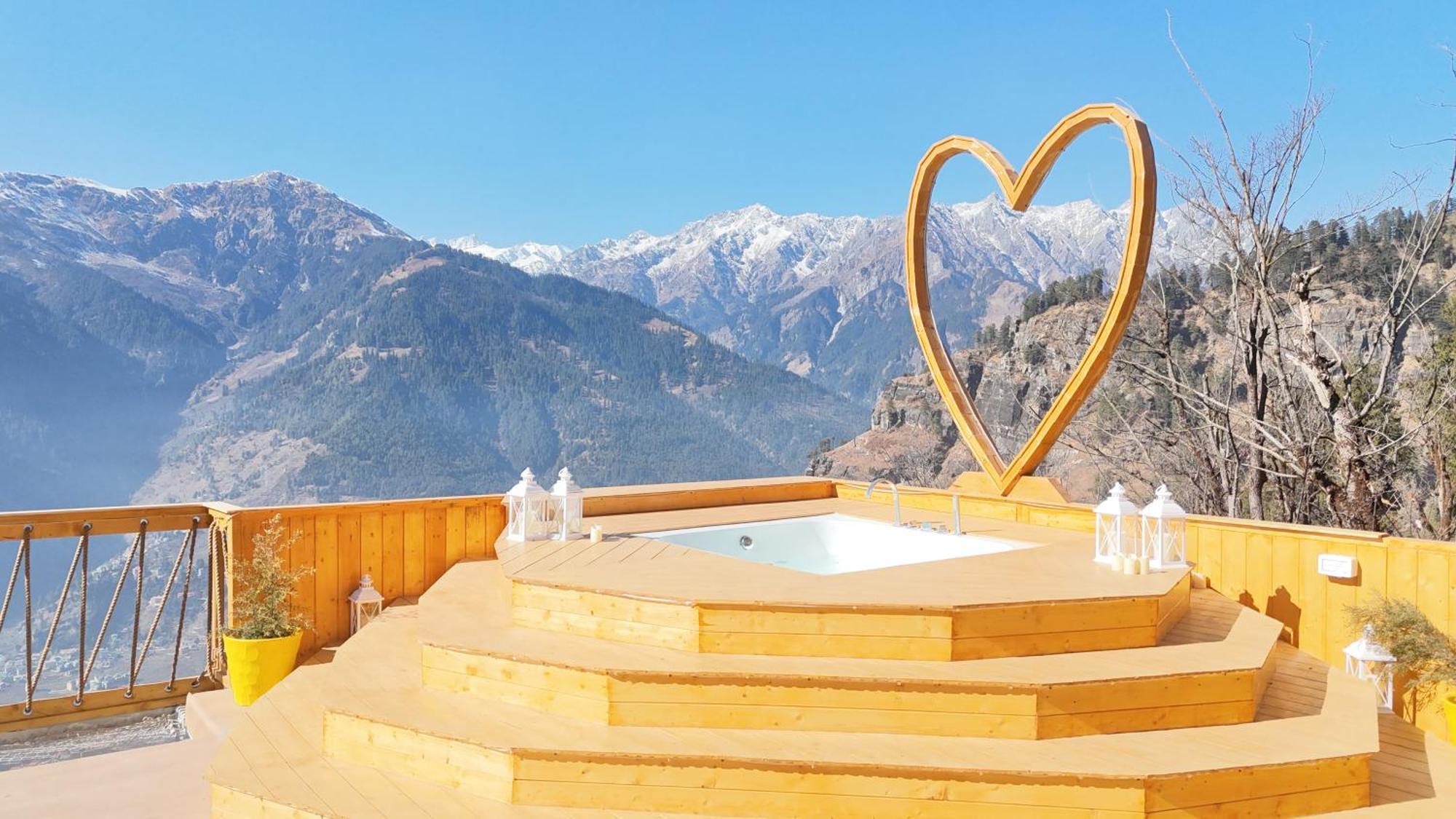 Infinity Sky Glamps Hotel มะนาลี ภายนอก รูปภาพ